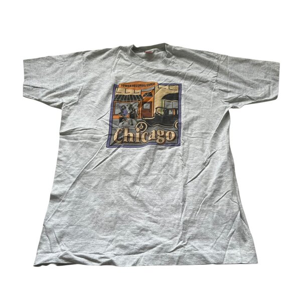 Vintage Tower Records T Shirt - Picture 1 of 8
